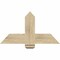 Ekena Millwork Eugene Rough Sawn Timber Gable Bracket, Douglas Fir, 36"W x 19"H x 4"D x 6"F, 13/12 Pitch GBW036X19X0406EUG00RDF - alternate 1